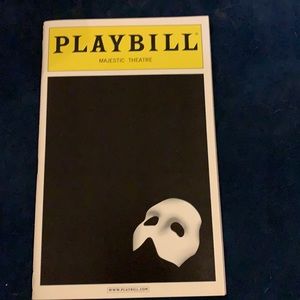 *3 for $10* Phantom of the Opera Broadway Playbill